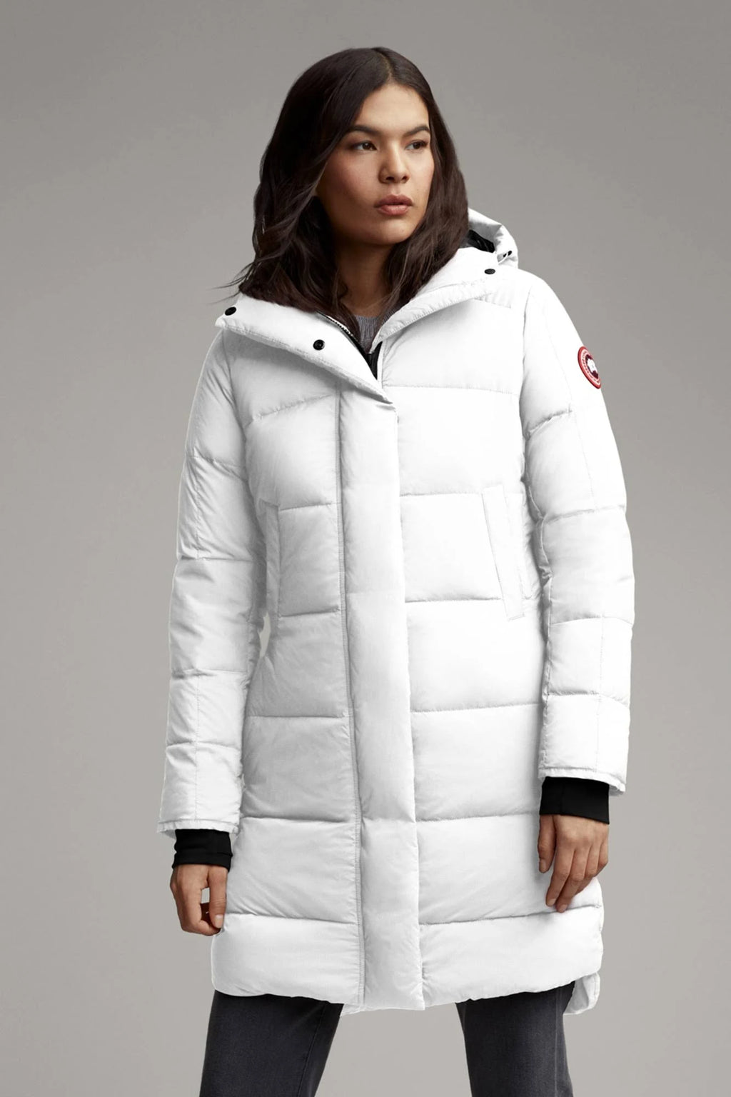 Northstar White Women Coat A73623