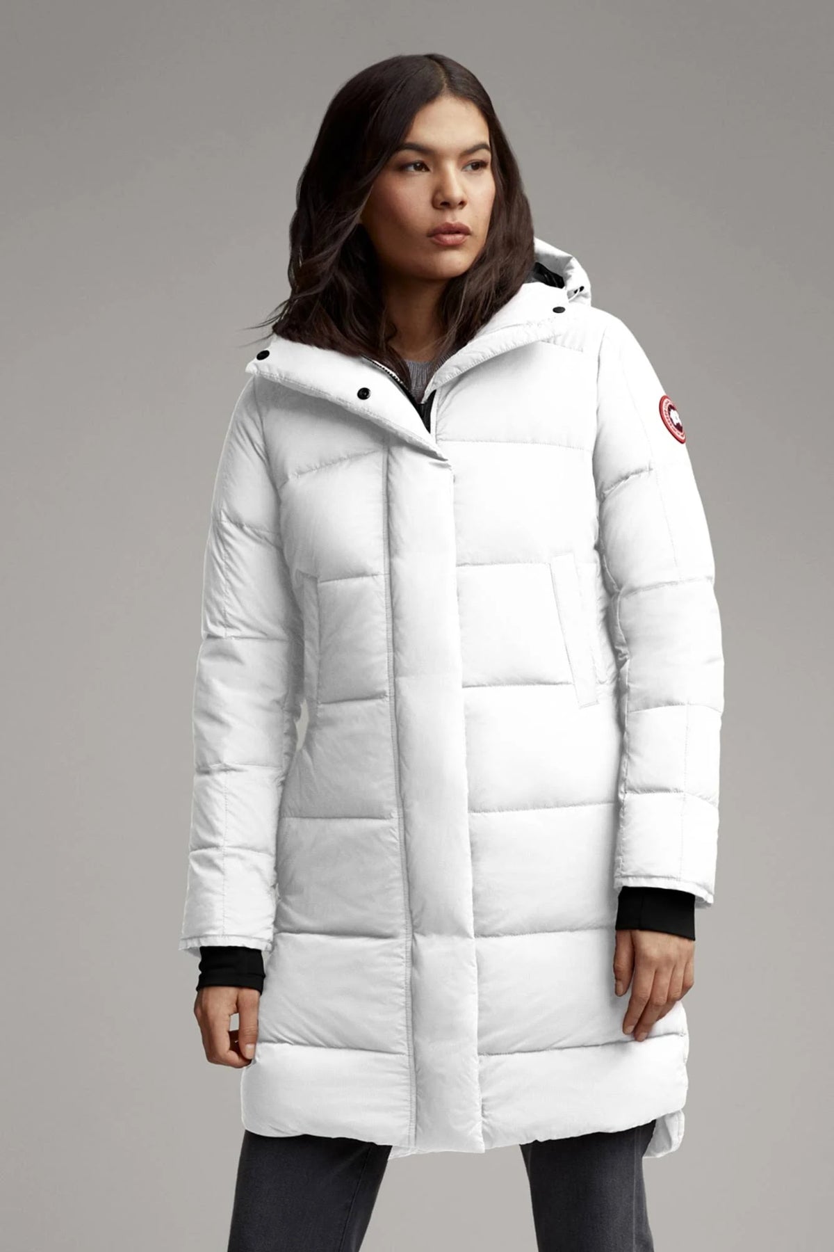 Northstar White Women Coat A73623