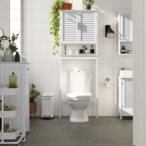 White Over-the-Toilet Storage Cabinet Y801577