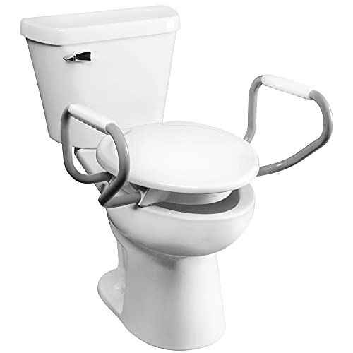 Raised Toilet Seat with Handles J67950