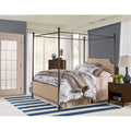 Queen Canopy Bed Set P777