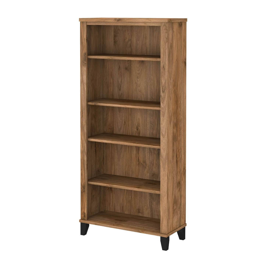 White 5 Shelf Bookcase O26427