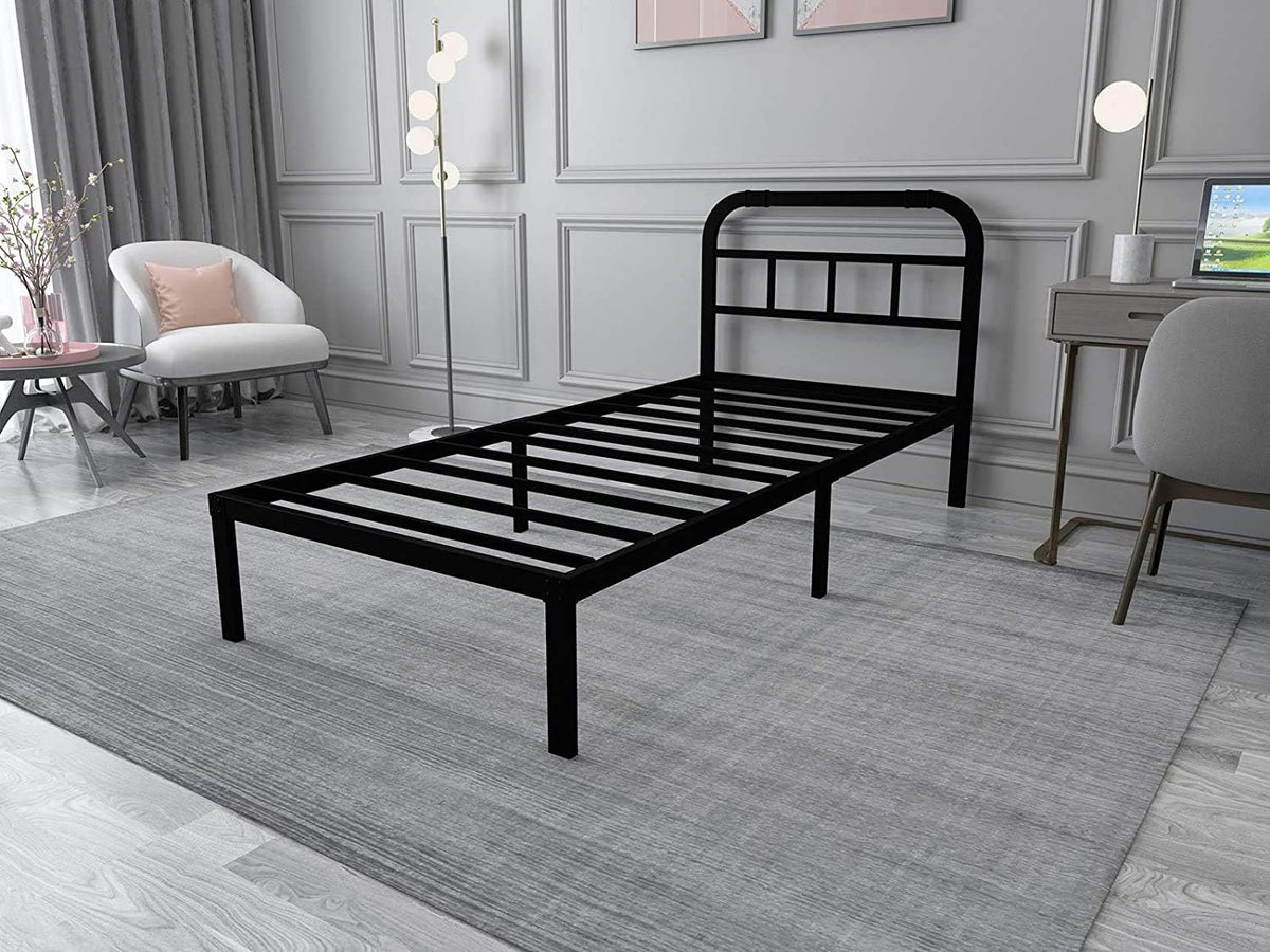 California King Metal Steel Bed Headboard F9442