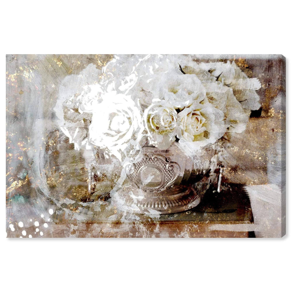 Serving Roses Canvas Art A735