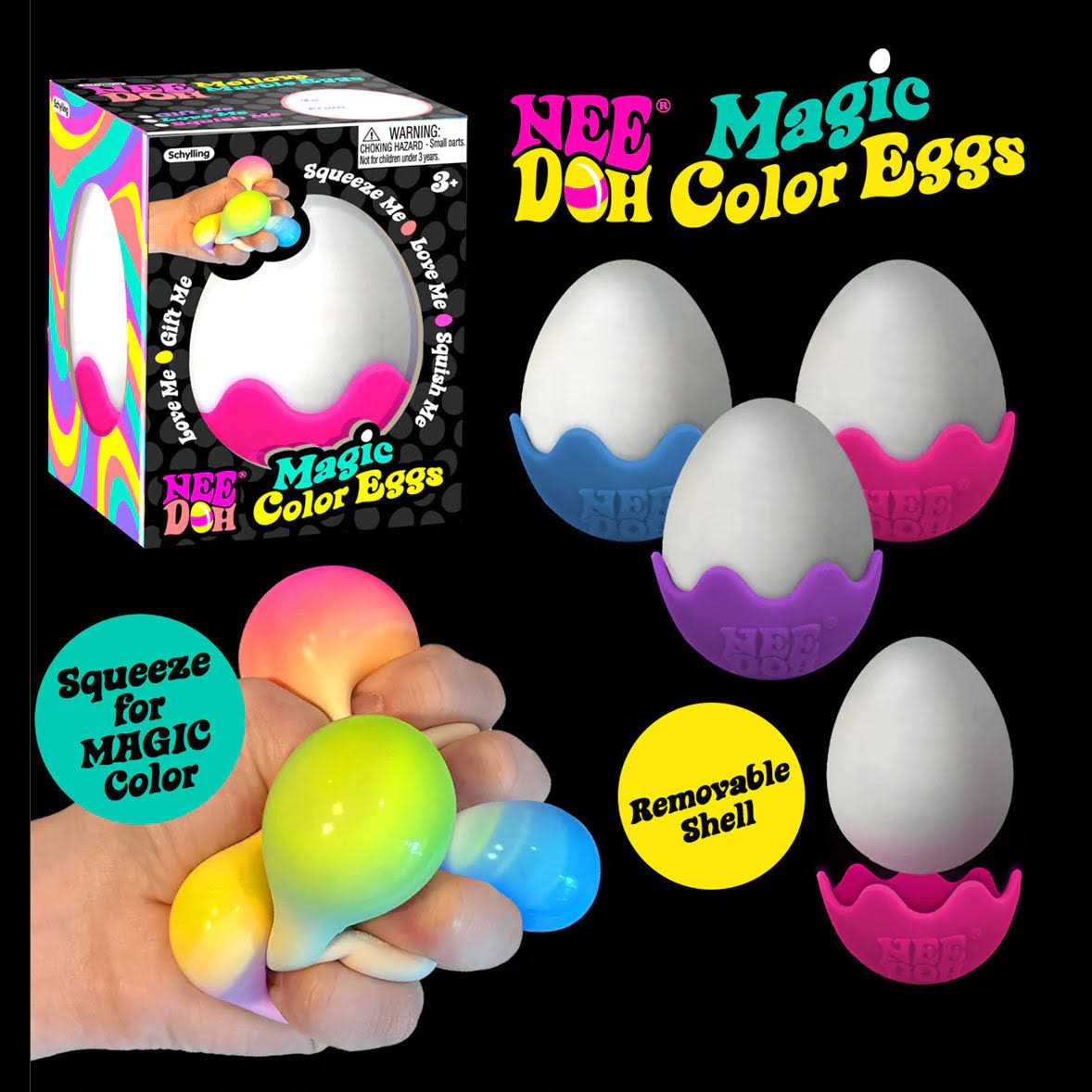 Magic Color Egg Nee Doh E7406
