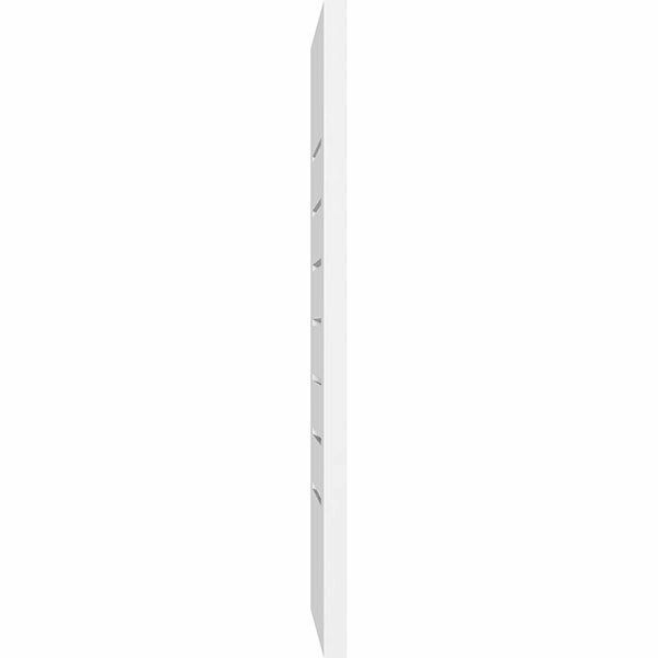 Vertical Surface Mount PVC Gable Vent R99888