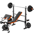 6 in 1 Adjustable Weight Bench with Leg Extension P774628