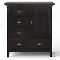 Solid Wood Medium Storage Cabinet T52750