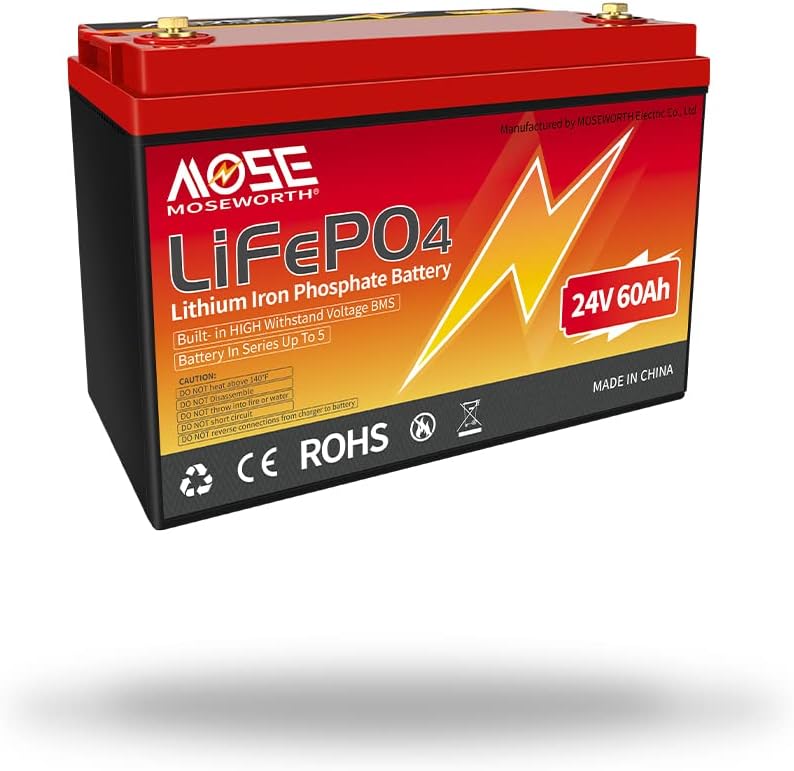 24V 60Ah Lithium Lifepo4 Battery with Built-in BMS I75651