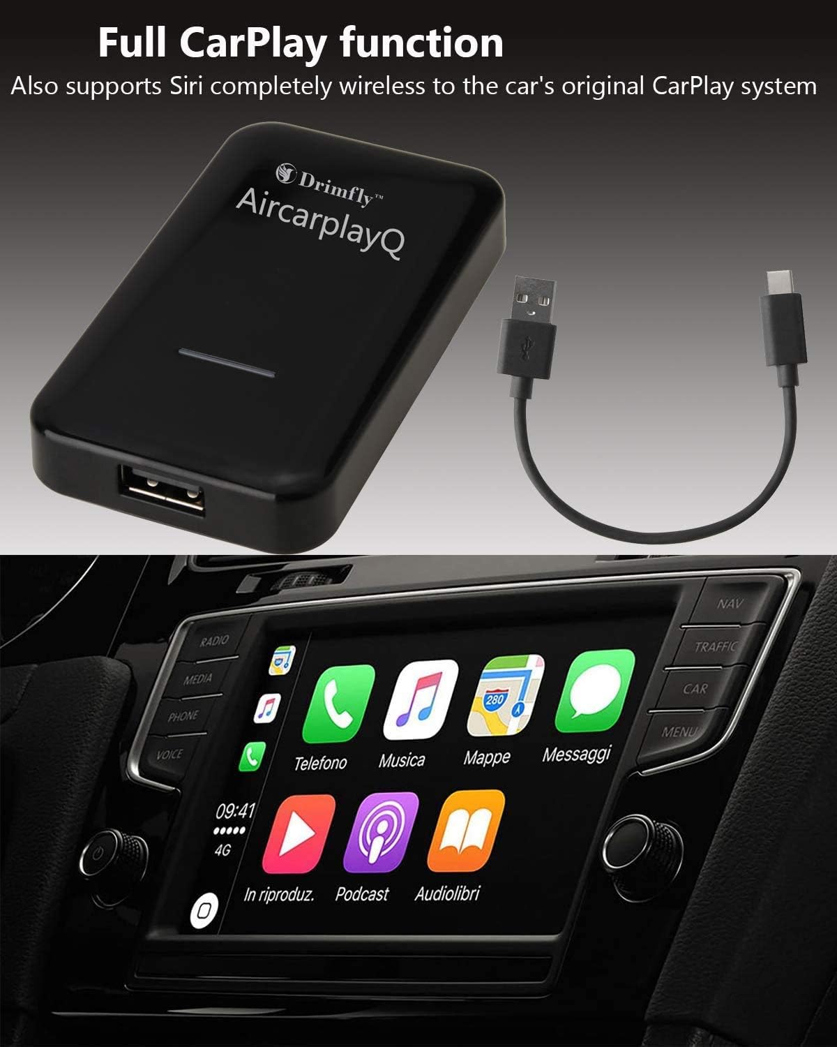 Wireless CarPlay Adapter 5GHz WiFi V854731