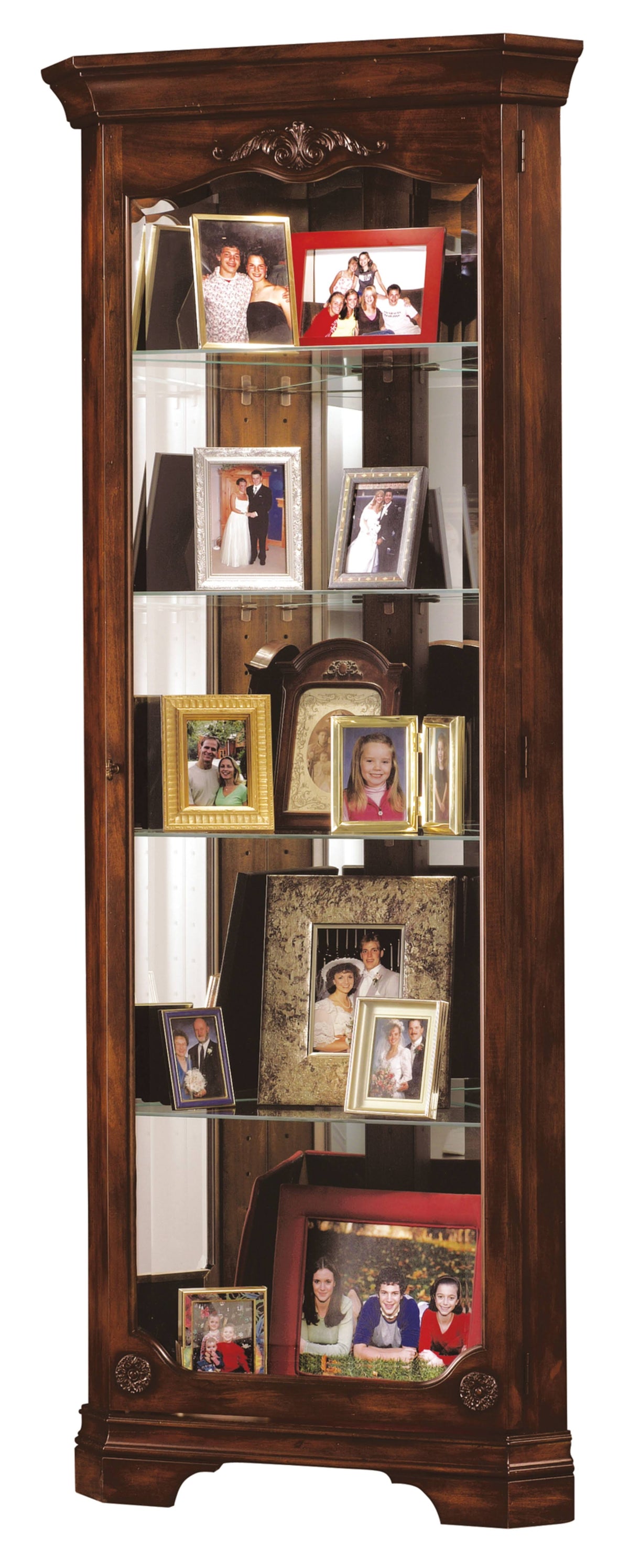 Corner Curio Cabinet R43536