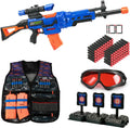 4 in 1 Automatic Kids Sniper Rifle Toy Guns with Removable Magazines N90845