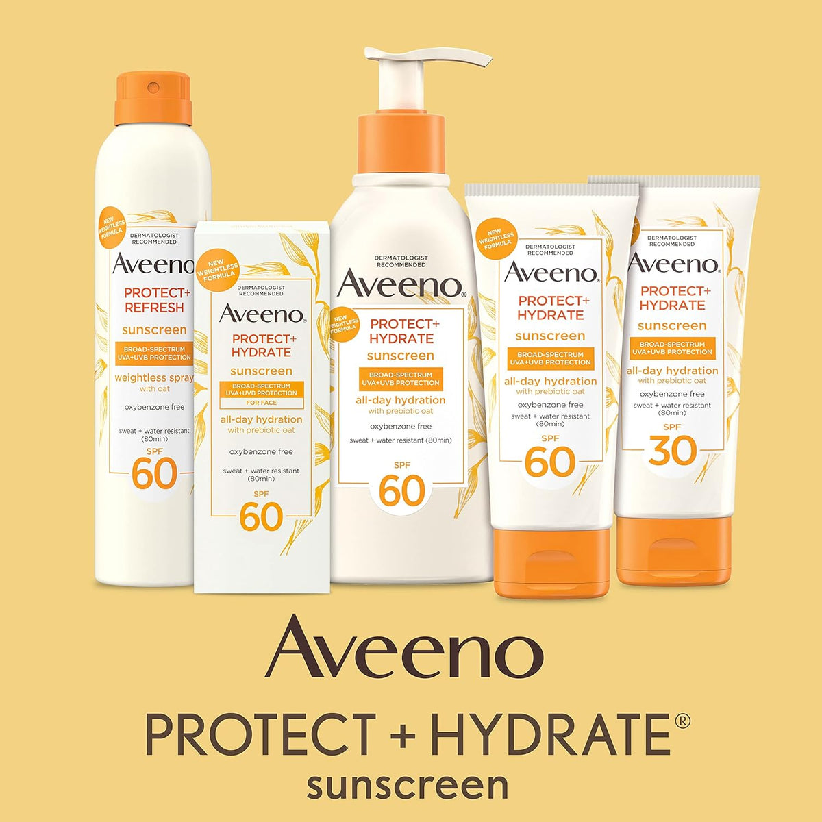 Moisturizing Body Lotion with Broad Spectrum SPF 60 and Prebiotic Oat, 12 FL OZ A5251