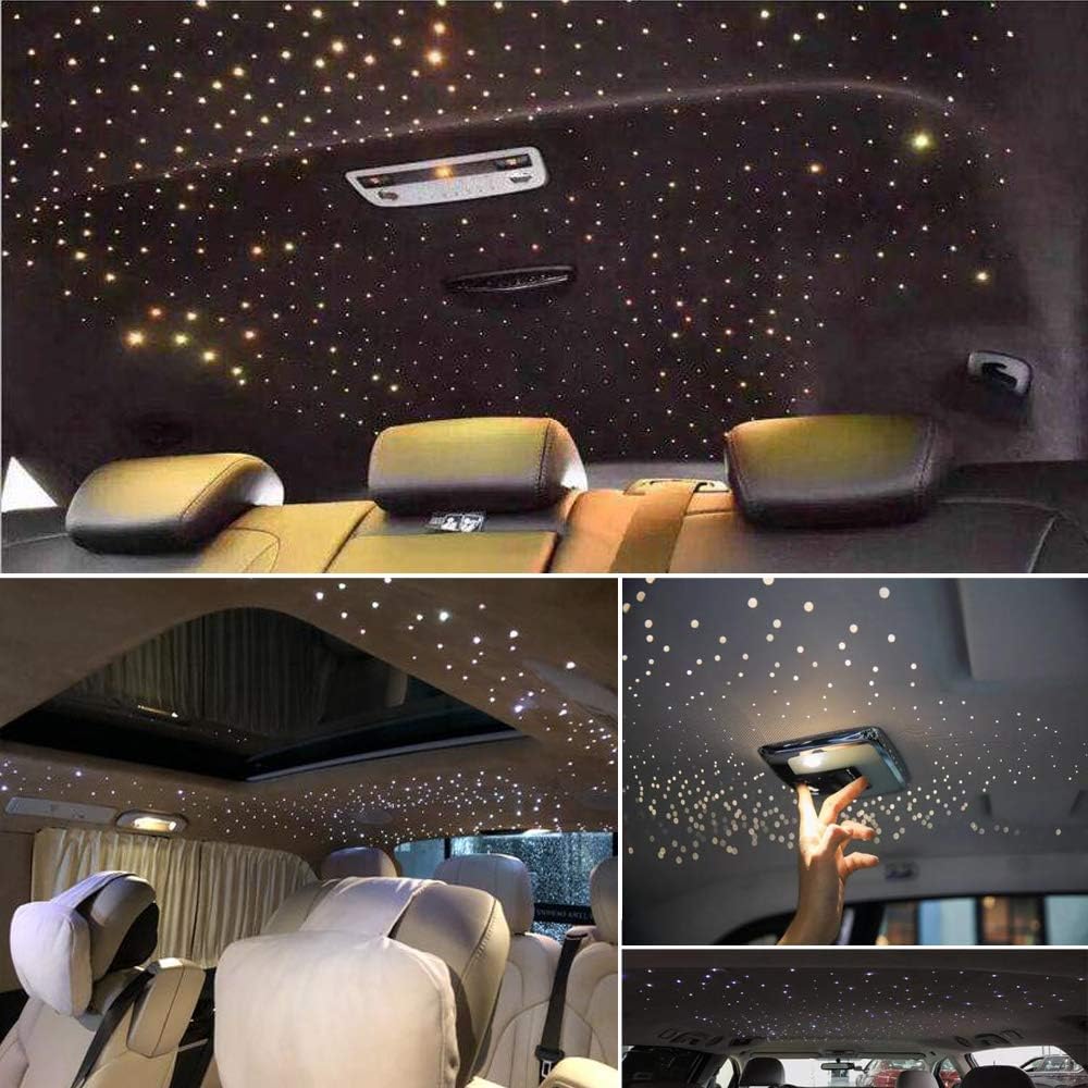 10W RGBW Fiber Optic Lights Kit with 200pcs 9.8ft Cable R334