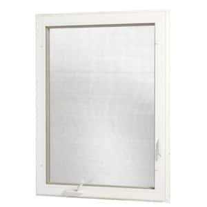 36 in. x 60 in. White Right-Hand Vinyl Casement Window with Screen N60724