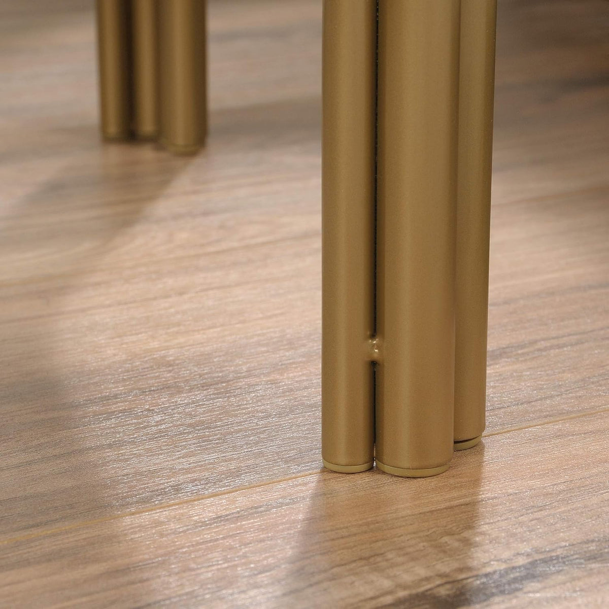 End Table Satin Gold Finish A92728