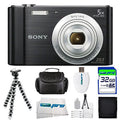 Black Digital Camera with 32GB Accessory Bundle O79566