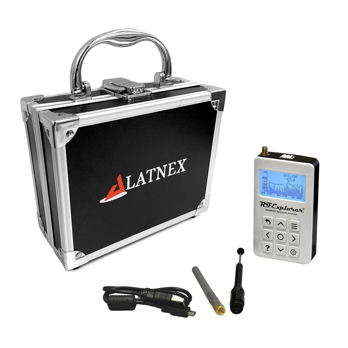 Spectrum Analyzer RF Explorer with Aluminum Carrying Case Q426821