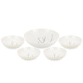 5-Piece White Pasta Set I2888