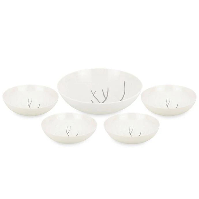 5-Piece White Pasta Set I2888