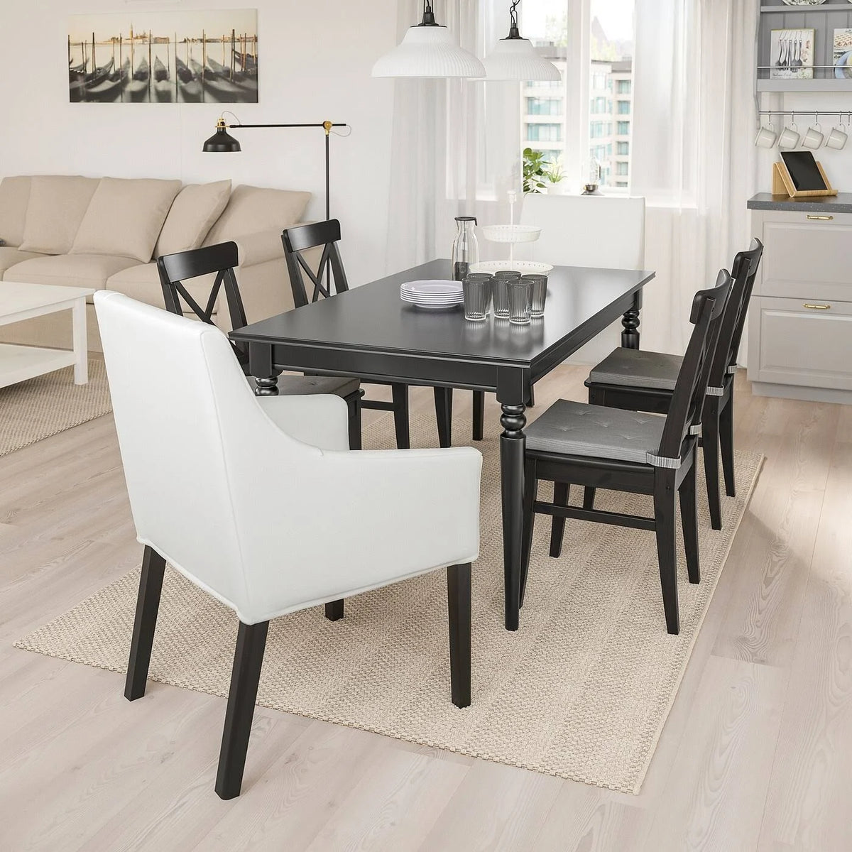 White Armchair M351