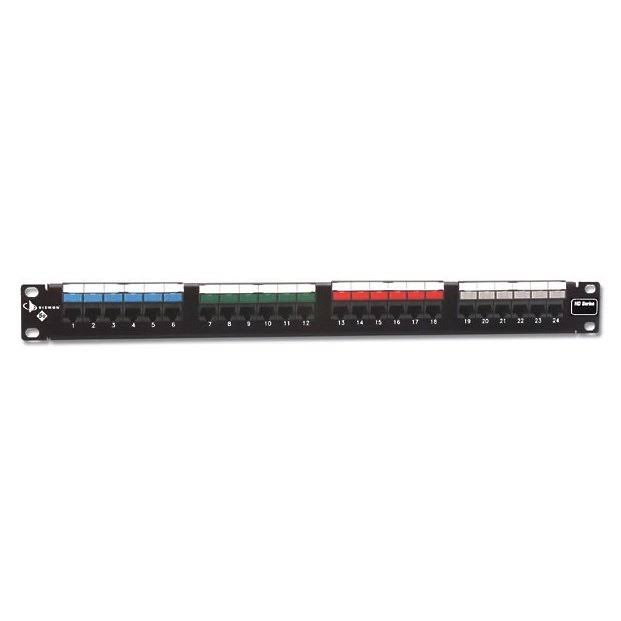 24 Port Cat 5e 1U Patch Panel R441375