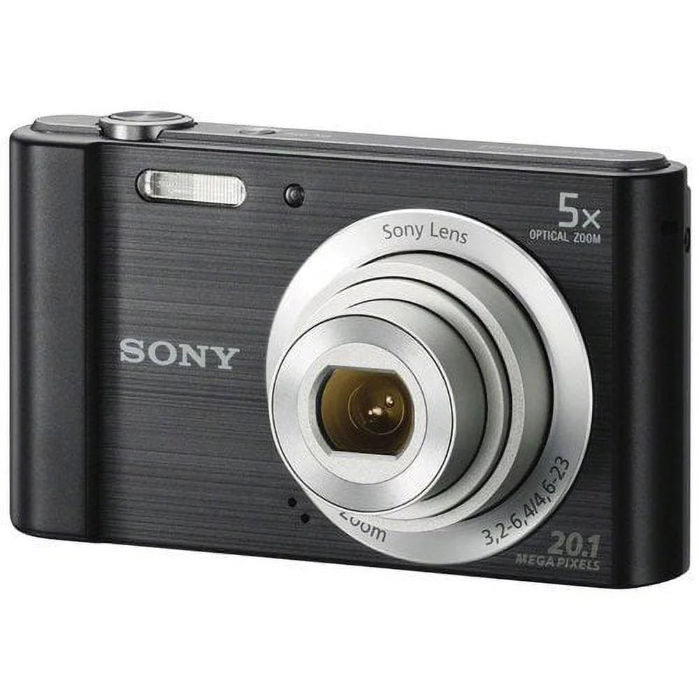 Black Digital Camera with 32GB Accessory Bundle O79566
