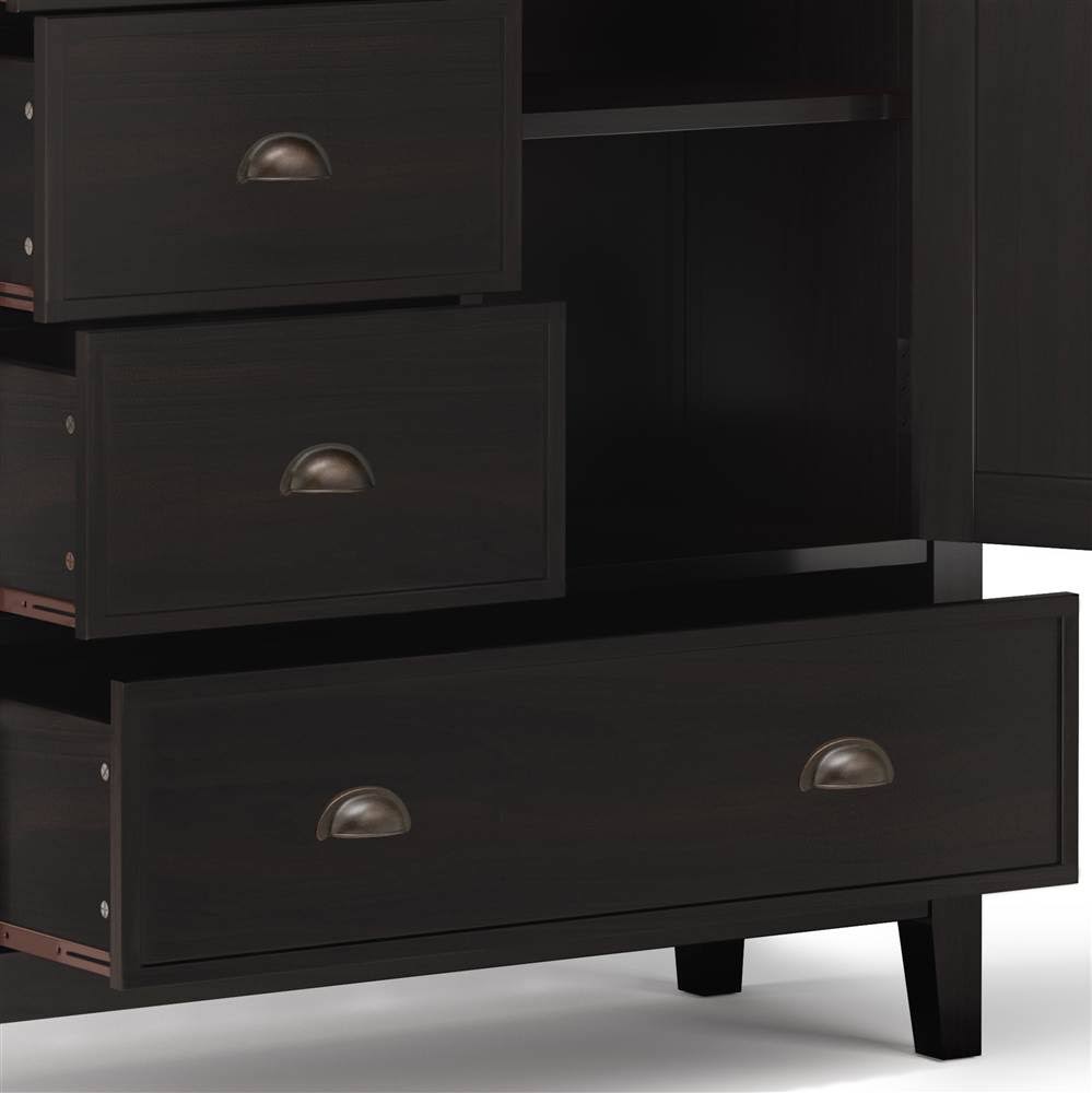 Solid Wood Medium Storage Cabinet T52750