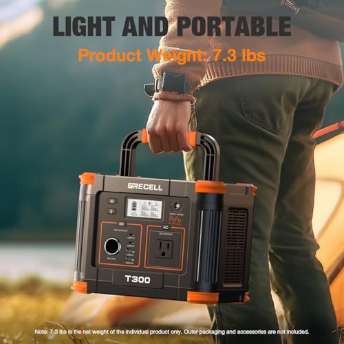 230.88Wh 300W Portable Power Station with 60W USB-C PD Output R407