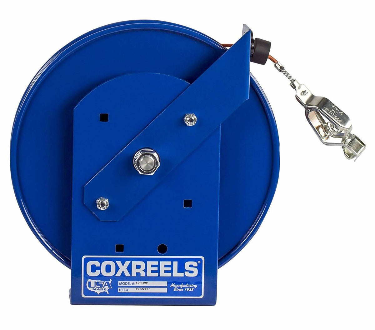 Blue 200 ft Static Discharge Cable Reel S258723