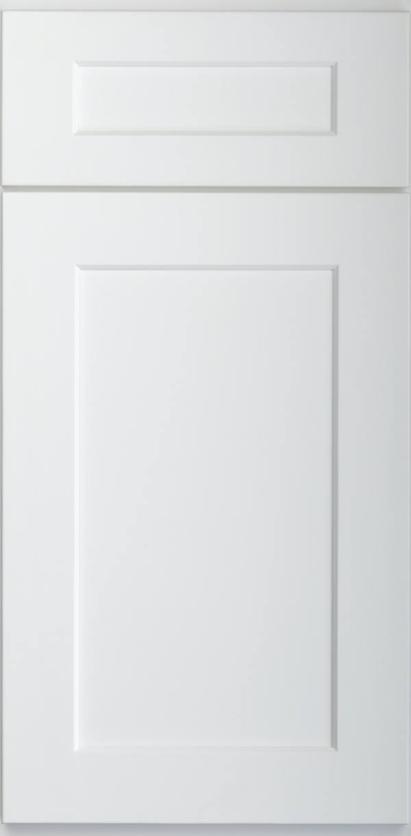 White 2 Doors 1 Drawer Base Cabinet F940311