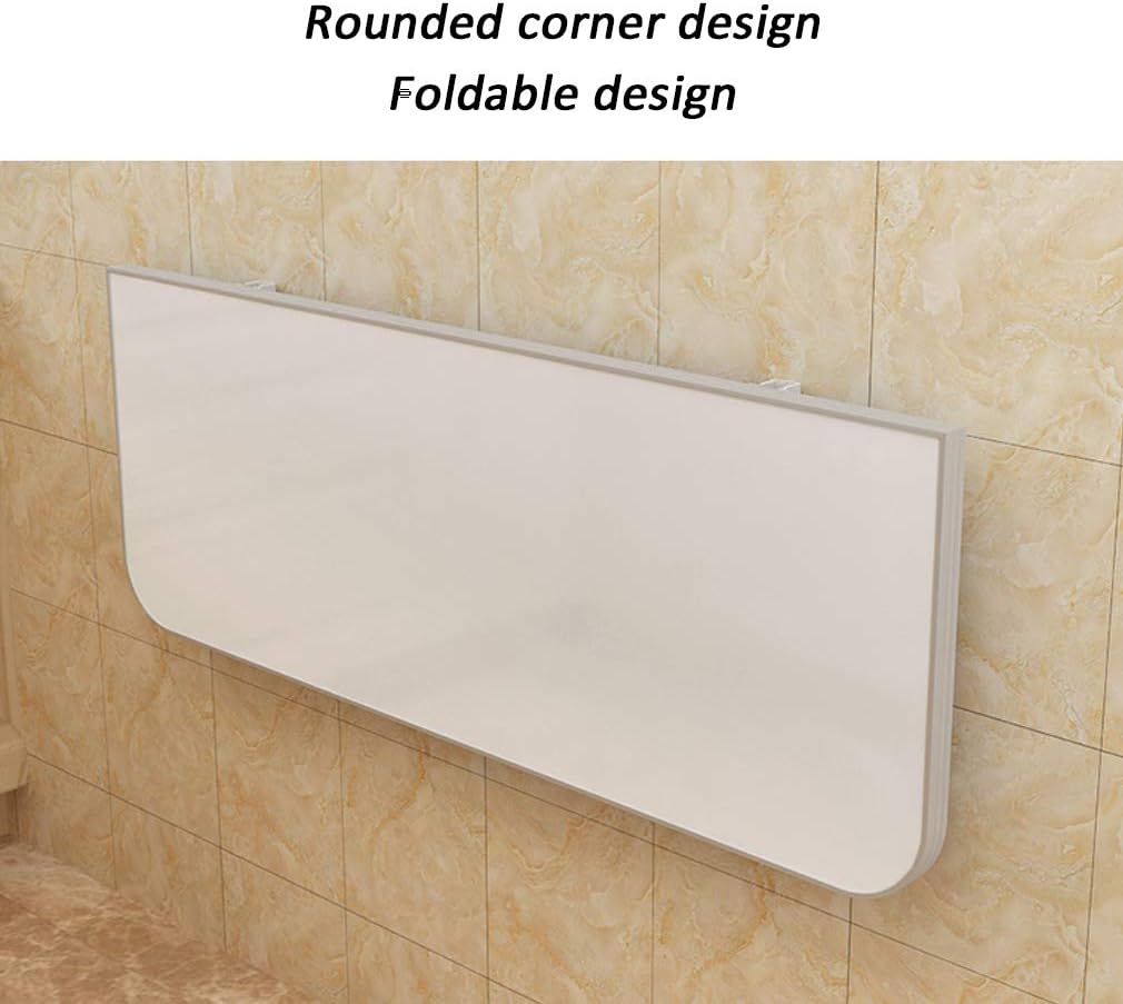 White Wall Mounted Folding Desk M478562