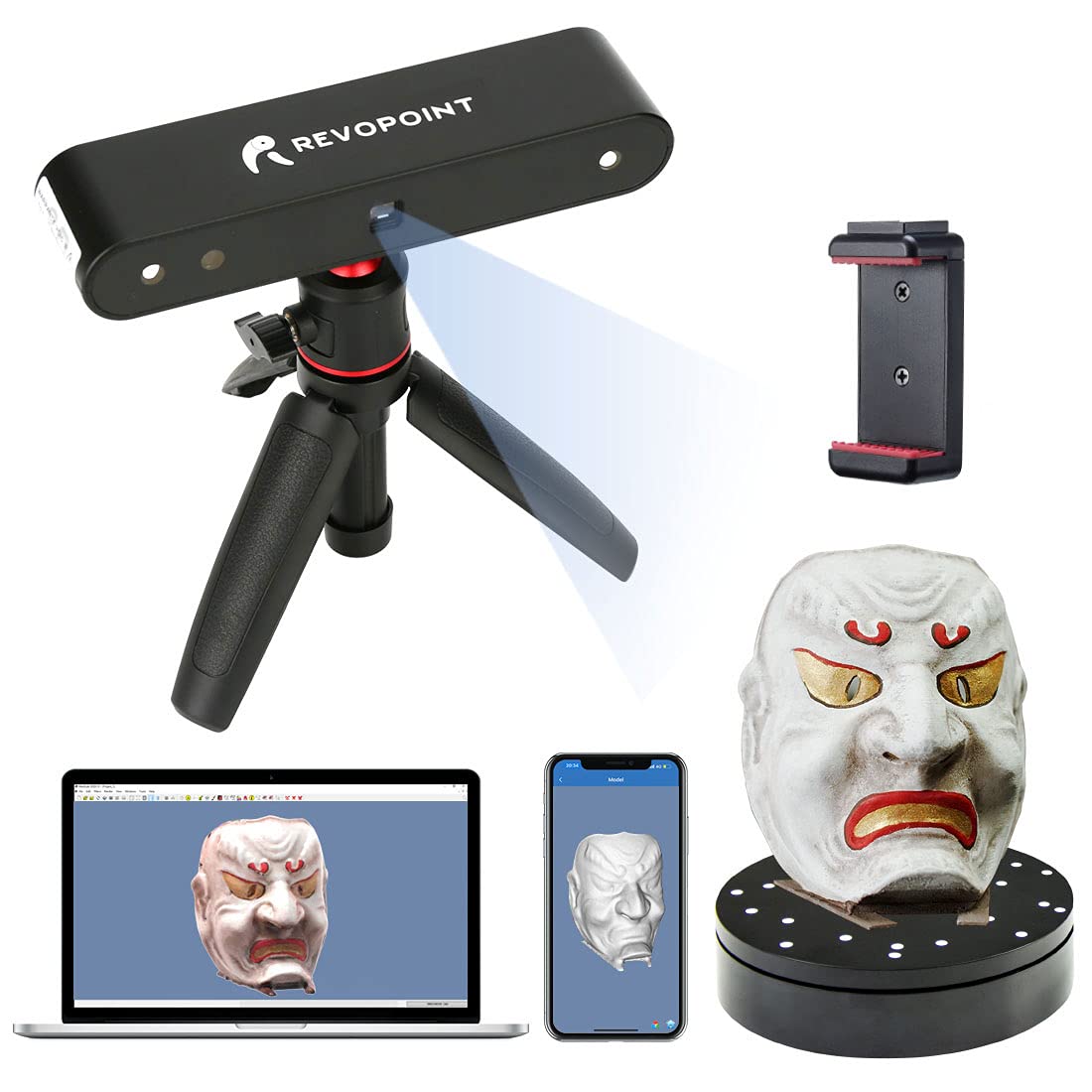 3D Scanner with Turntable Q291925