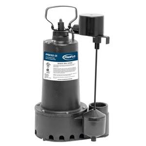 1-1/2 in. 1/3 HP 120V 10 ft. Cast Iron Sump Pump T75668