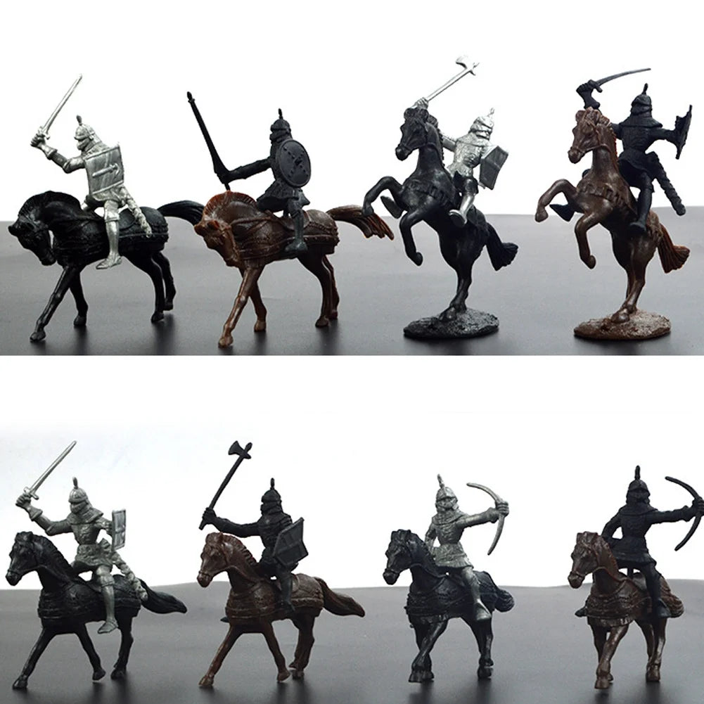 28 Pcs Medieval Toy Soldier Figures V333