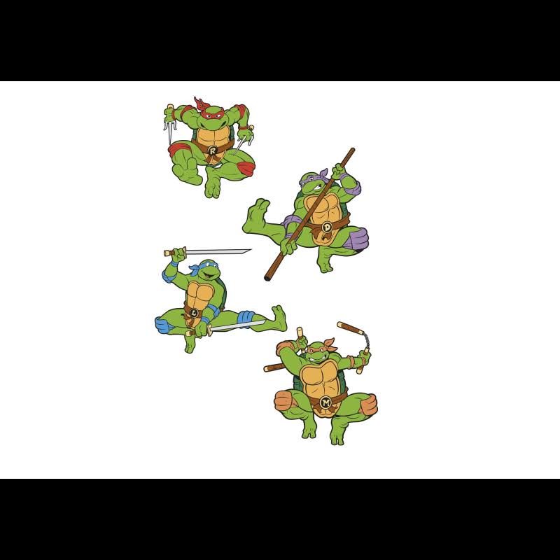 Teenage Mutant Ninja Turtles Wall Decal Collection H52749
