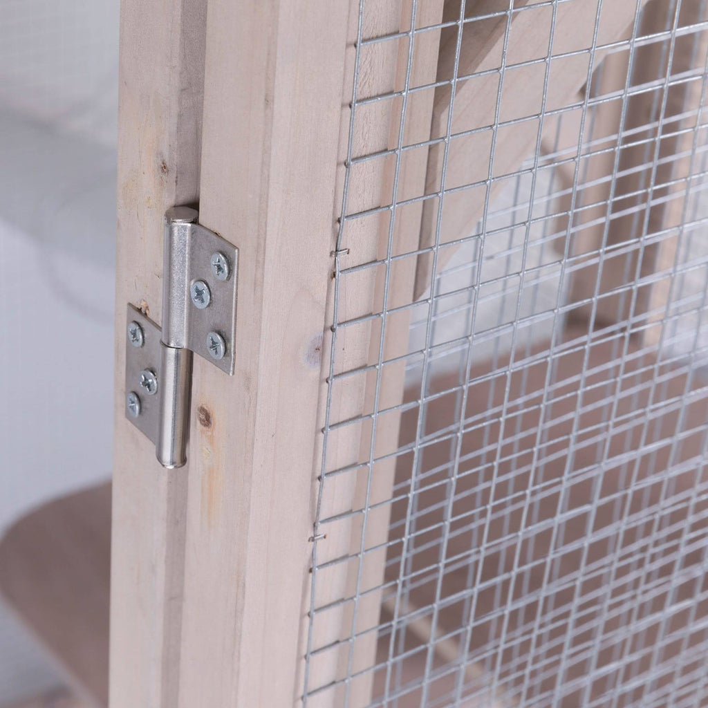 Wooden Cattery Grey L96168