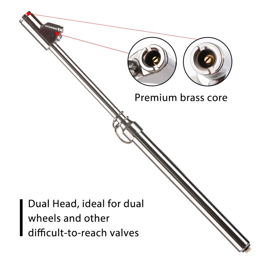 Tire Pressure Gauge 10-150PSI 10 Packs Silver U87440