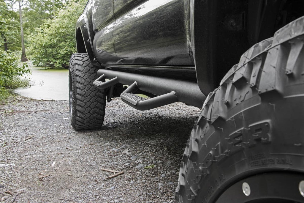 Black W2W Nerf Bar Hoop Steps E558