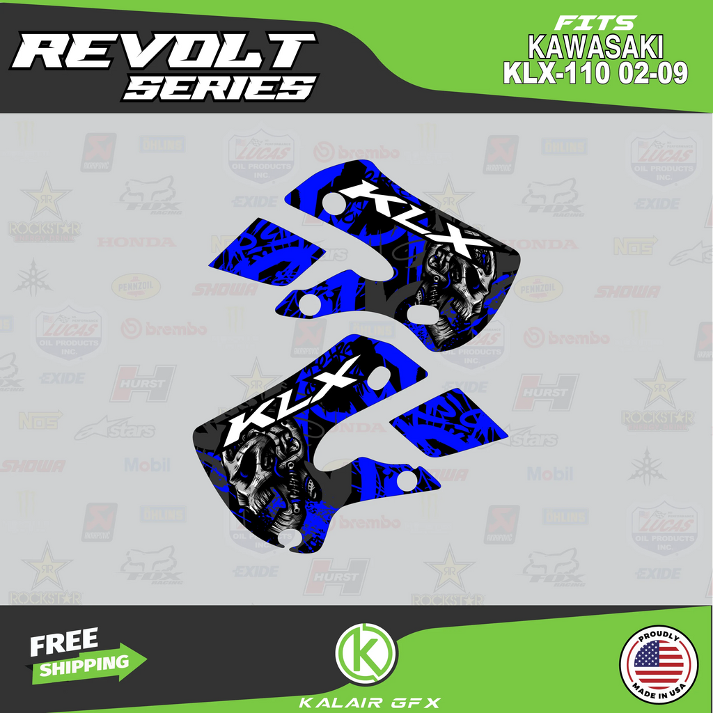 GFX Graphics Kit for Kawasaki KLX110 O57508