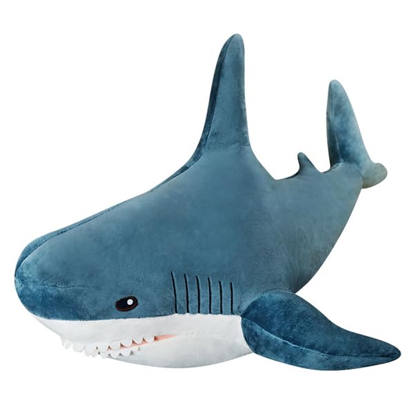 31 Inch Soft Shark Stuffed Animal Plush Pillow X488867