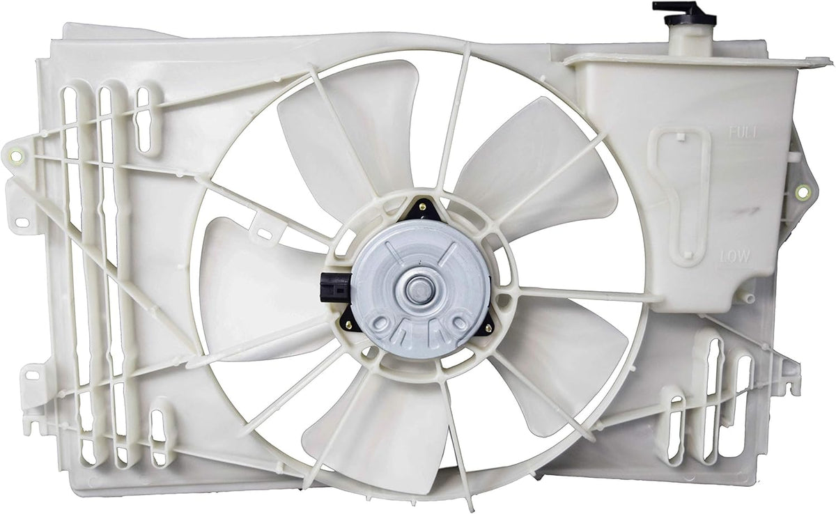 Cooling Radiator And Condenser Fan Pack of 2 J4715