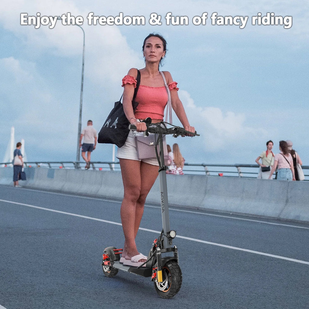500W 3 Speeds Foldable Electric Scooter J8077