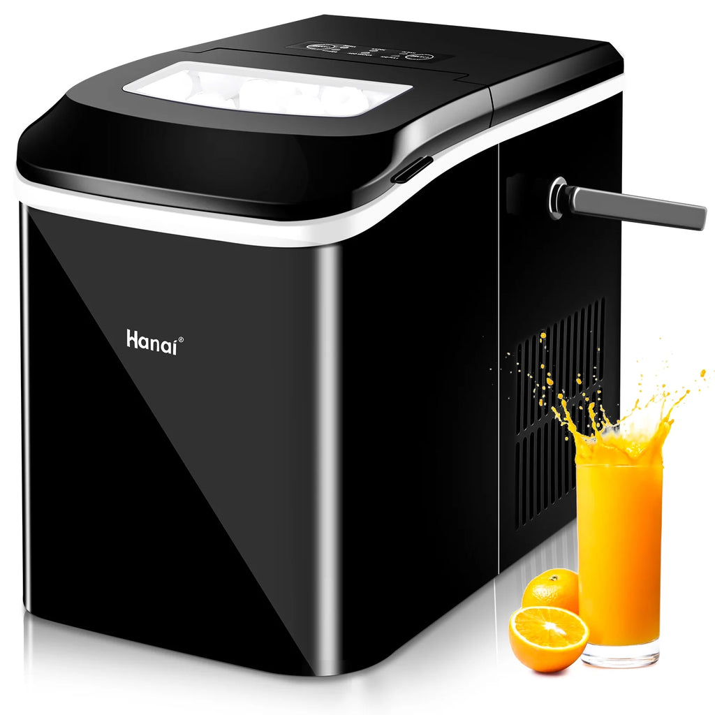 Portable Countertop Ice Maker with Ice Scoop and Basket L393162
