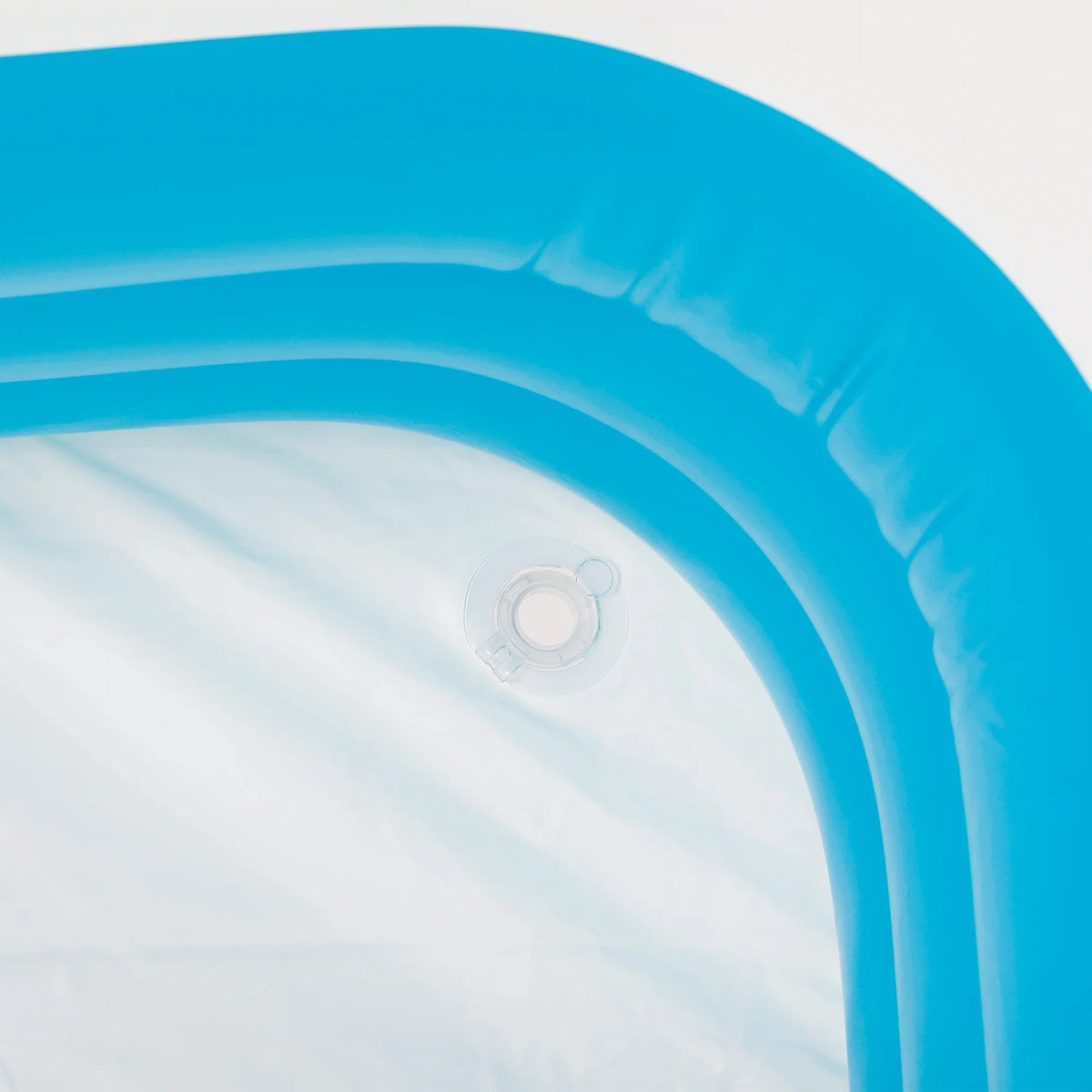 10-Foot Rectangular Inflatable Family Pool, Blue T70139