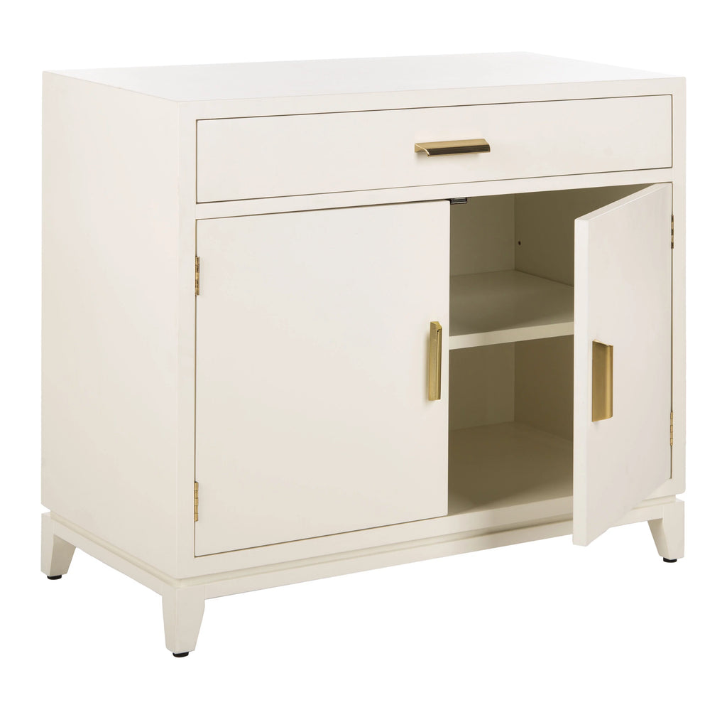 White 2 Door 1 Drawer Chest A90760