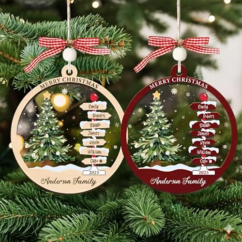 Christmas Family Ornament T325