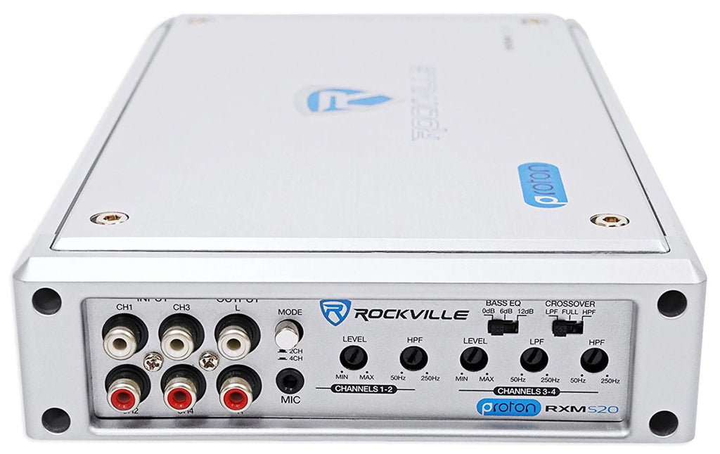 1600w Max 4 Channel Marine/ATV Amplifier H888