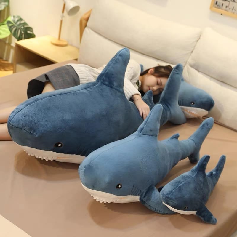 31 Inch Soft Shark Stuffed Animal Plush Pillow X488867