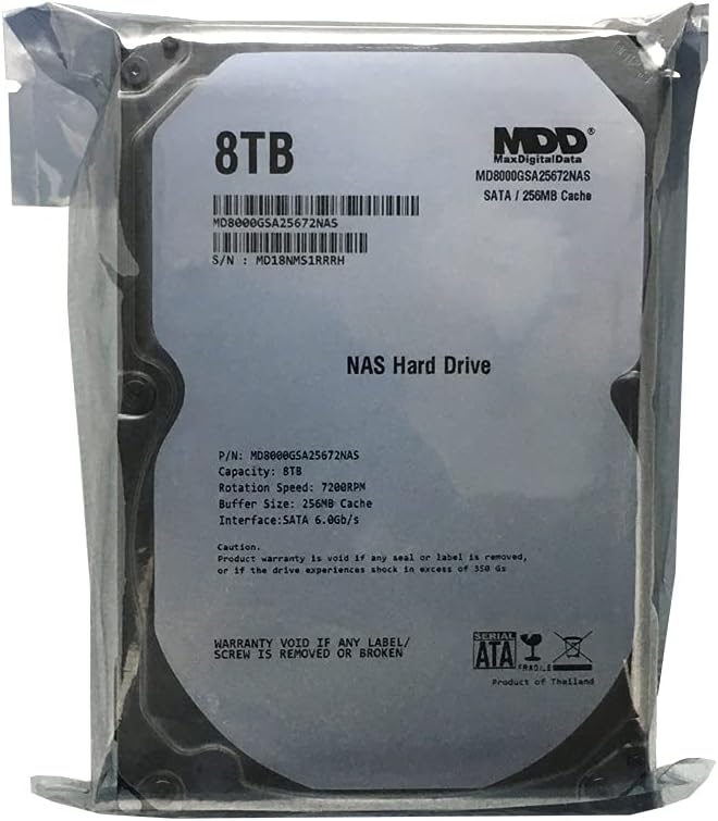 8TB 7200 RPM 256MB Cache SATA 6.0Gb/s 3.5 Internal Hard Drive K89742